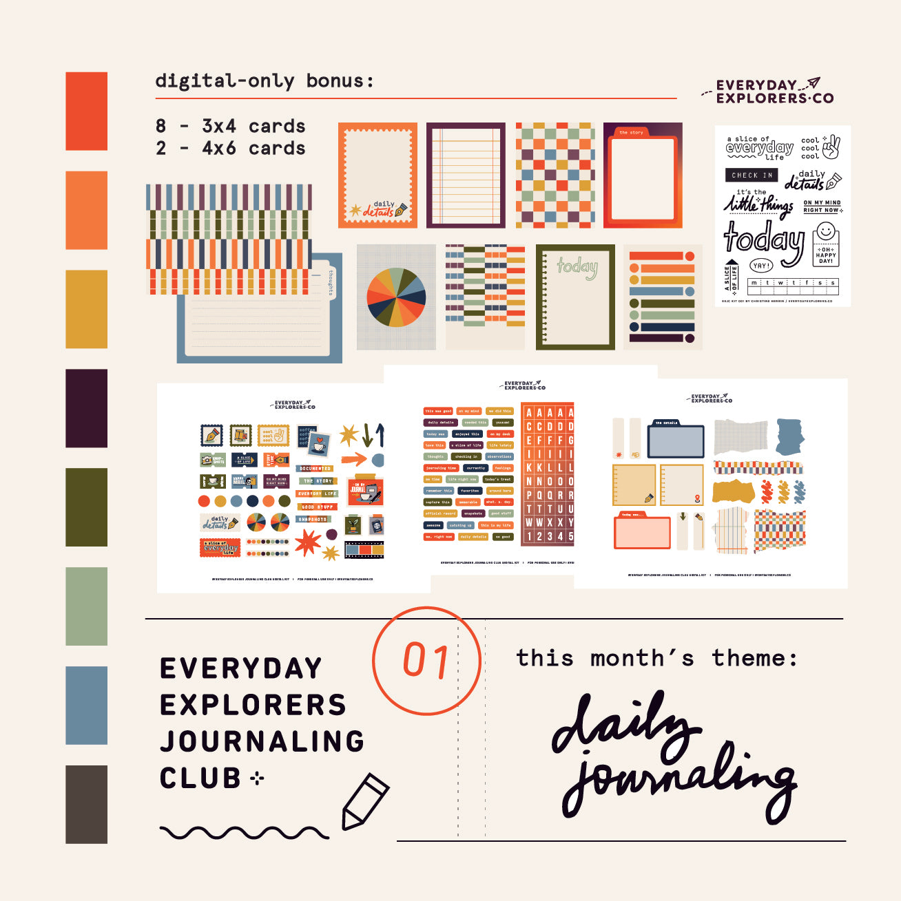 Journaling Kit Club - Digital