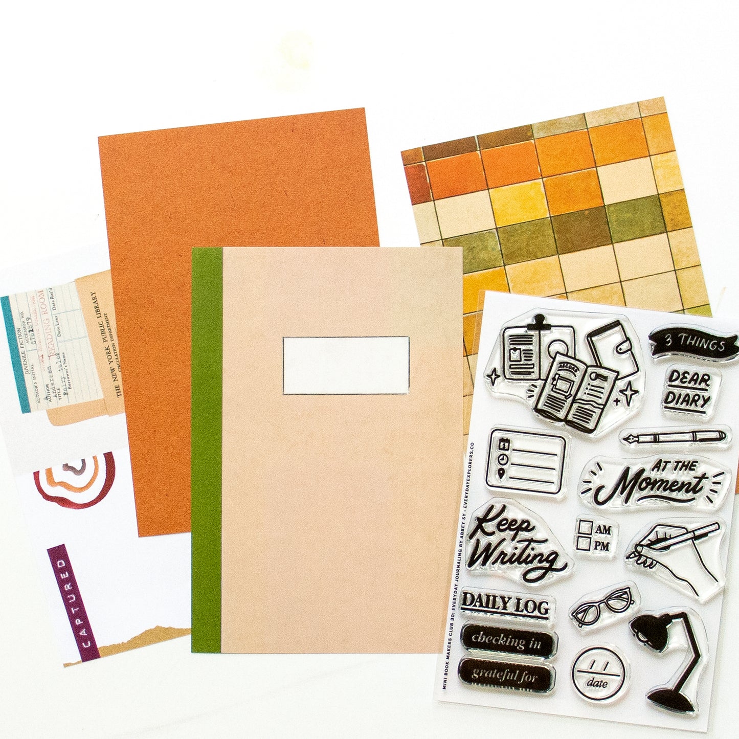 Mini Book Makers Club Kit: September