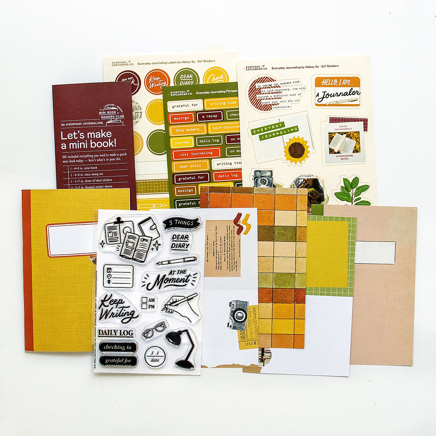 Mini Book Makers Club Kit: September