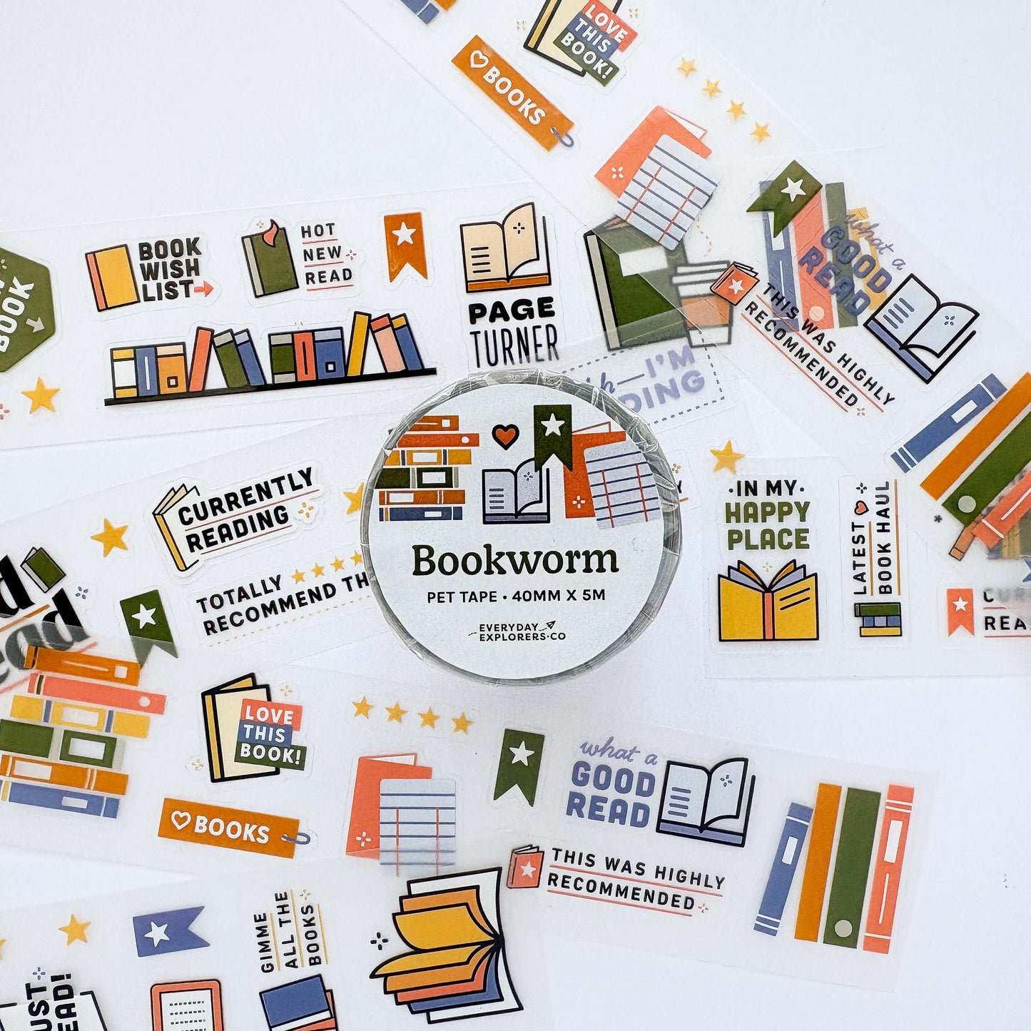 Bookworm - PET Tape