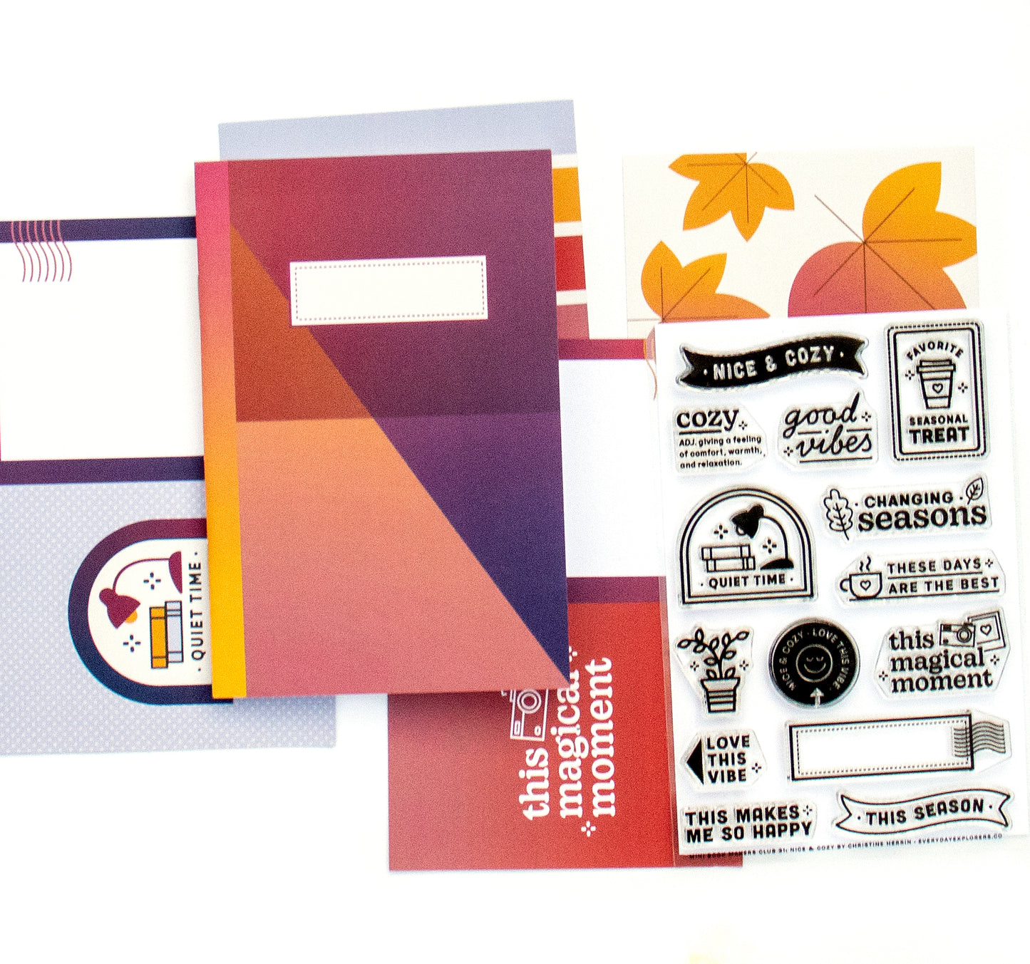 Mini Book Makers Club Kit: October