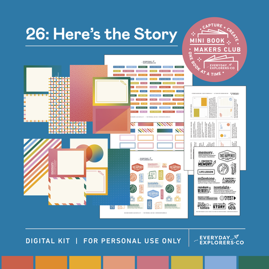 Digital Mini Book Makers Club Kit (May)