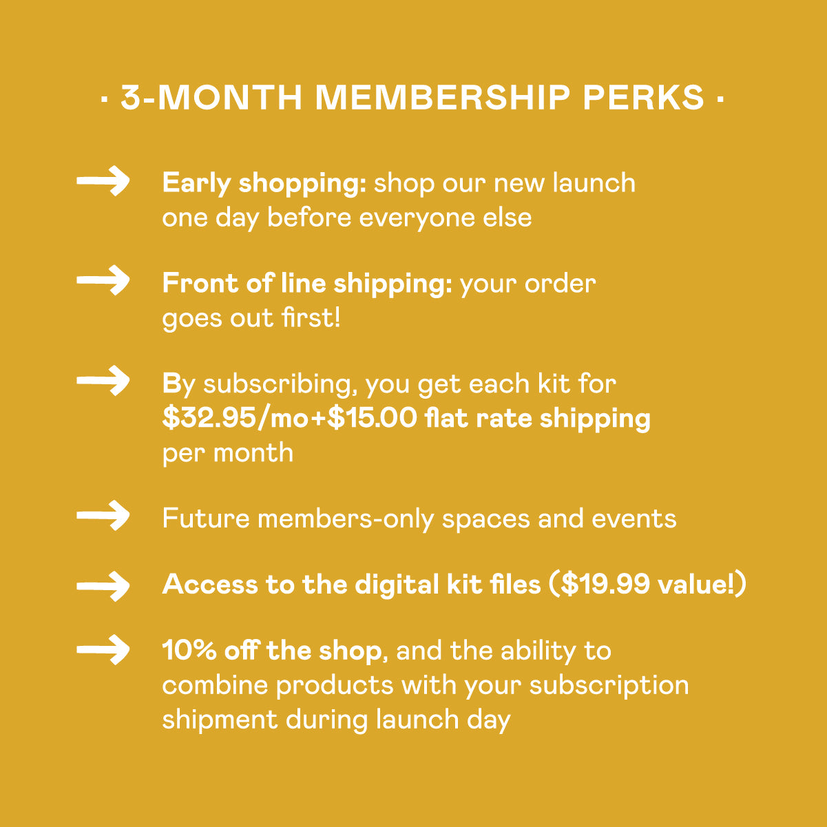 Subscription - 3-Months (International)