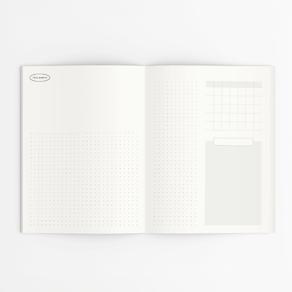 A Year of Big Goals & Everyday Wins (2024) - Undated Planner