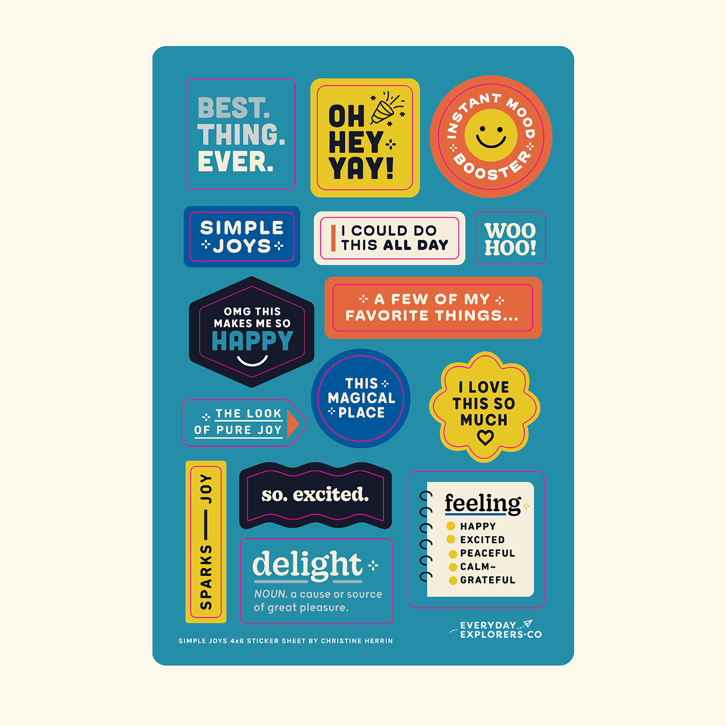 Sticker Bundle - Books & More