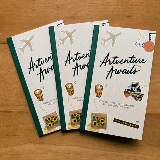Artventure Awaits - Sticker Book