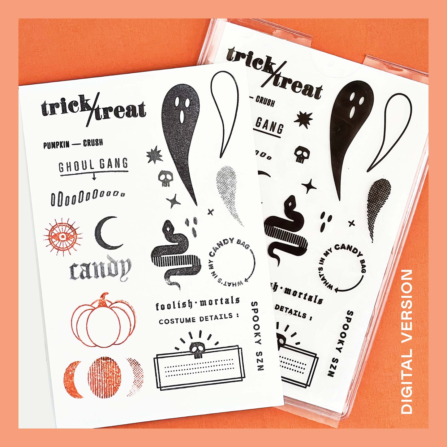 Strange & Unusual by Kari Stiles - Digital Stamp Set