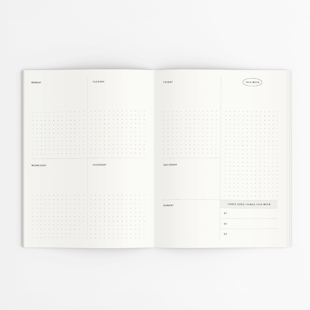 A Year of Big Goals & Everyday Wins (2024) - Undated Planner