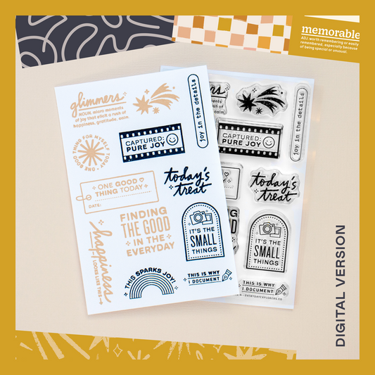 All That Glimmers - Digital Stamp Set