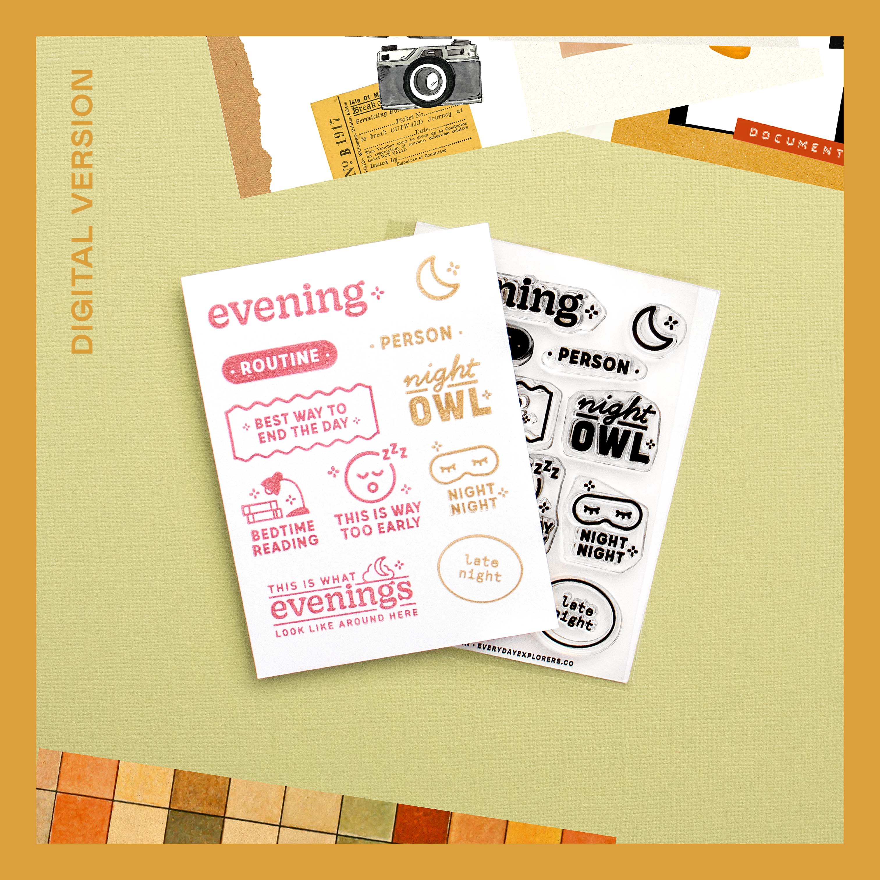 Free Printable Scrapbook Paper Owls