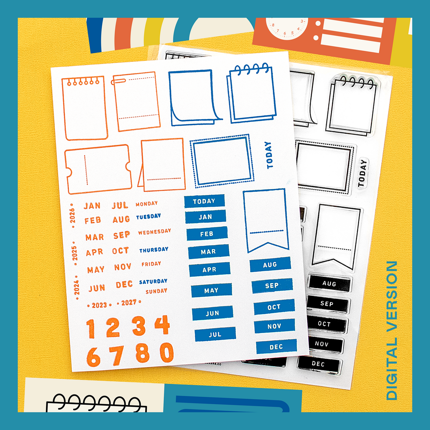 Save the Date - Digital Stamp Set