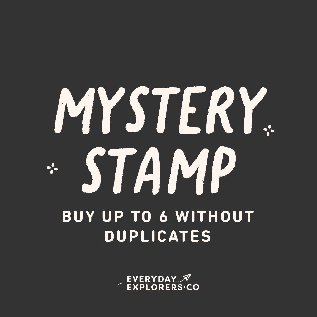 Mystery 4x6 Clear Stamp Set