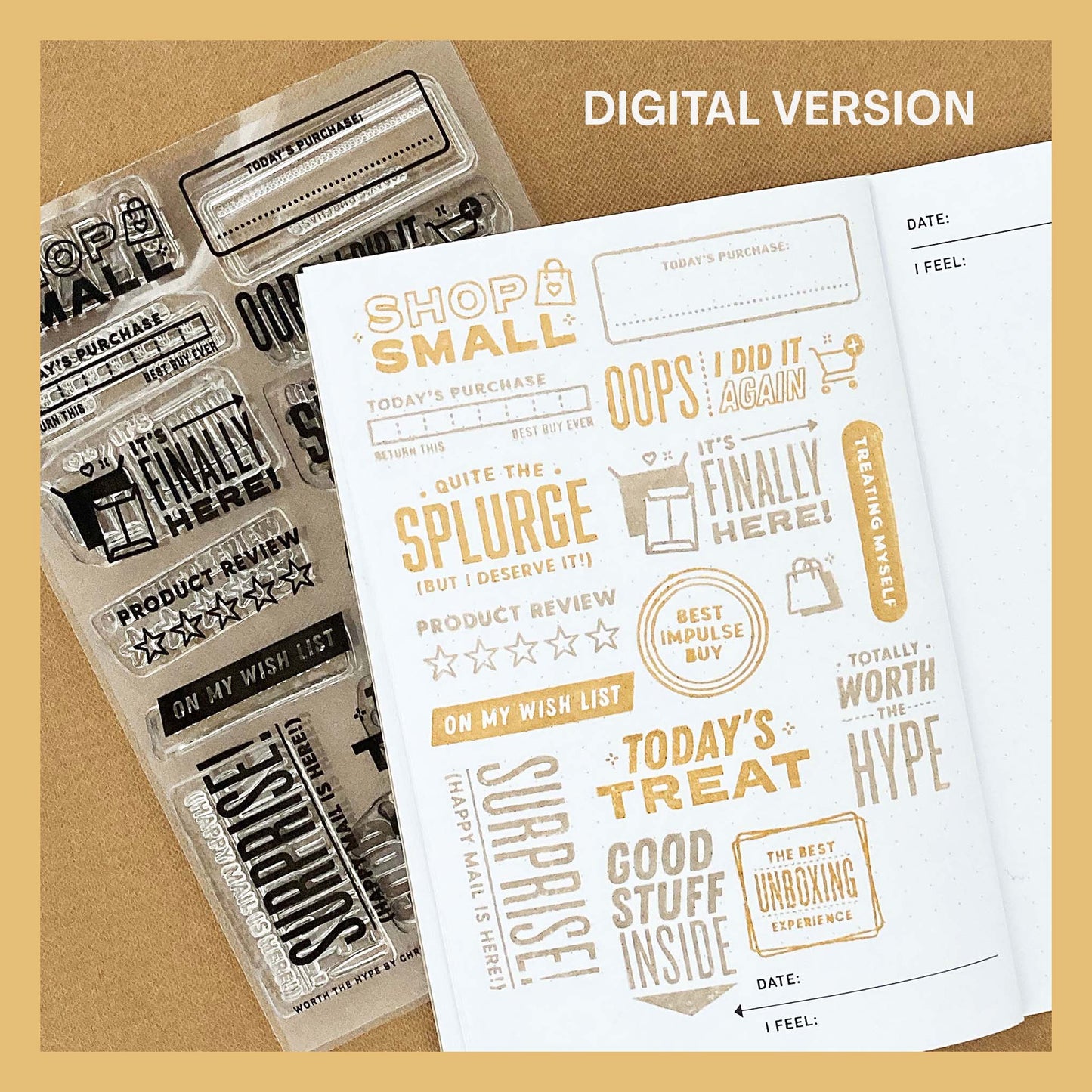 Worth the Hype - Digital Stamp Set