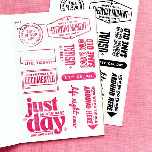 Life Right Now - Digital Stamp Set