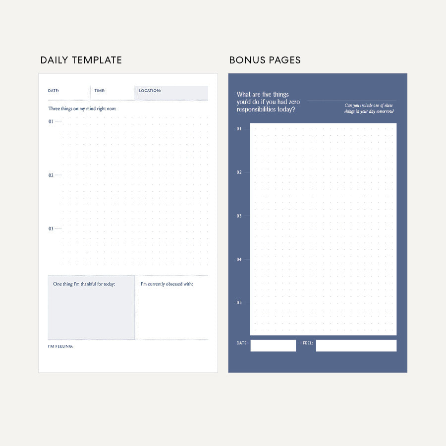 Make Space: Daily Journal