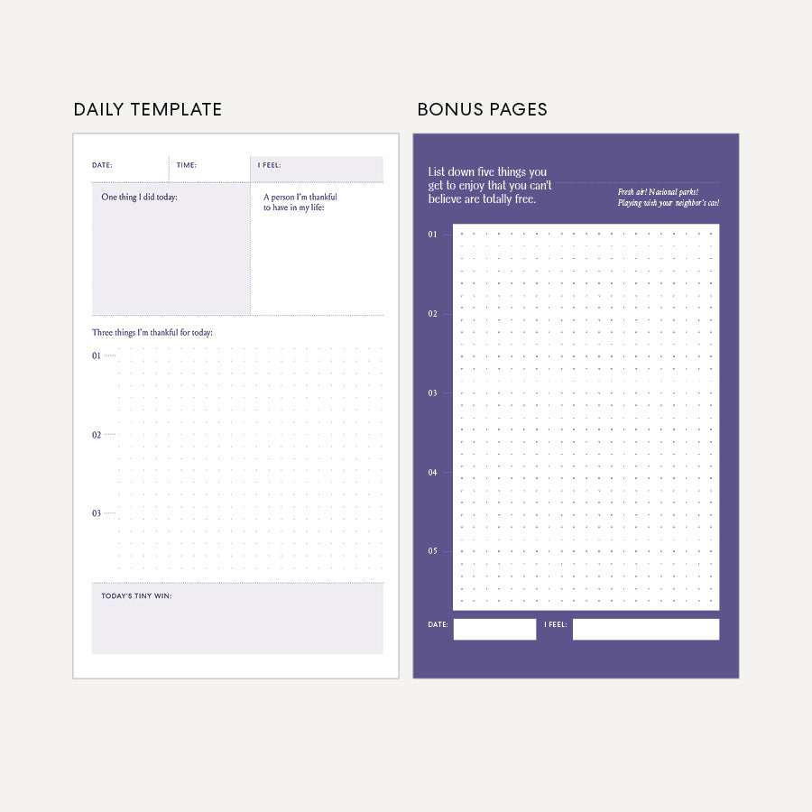 Make Space: Gratitude Journal