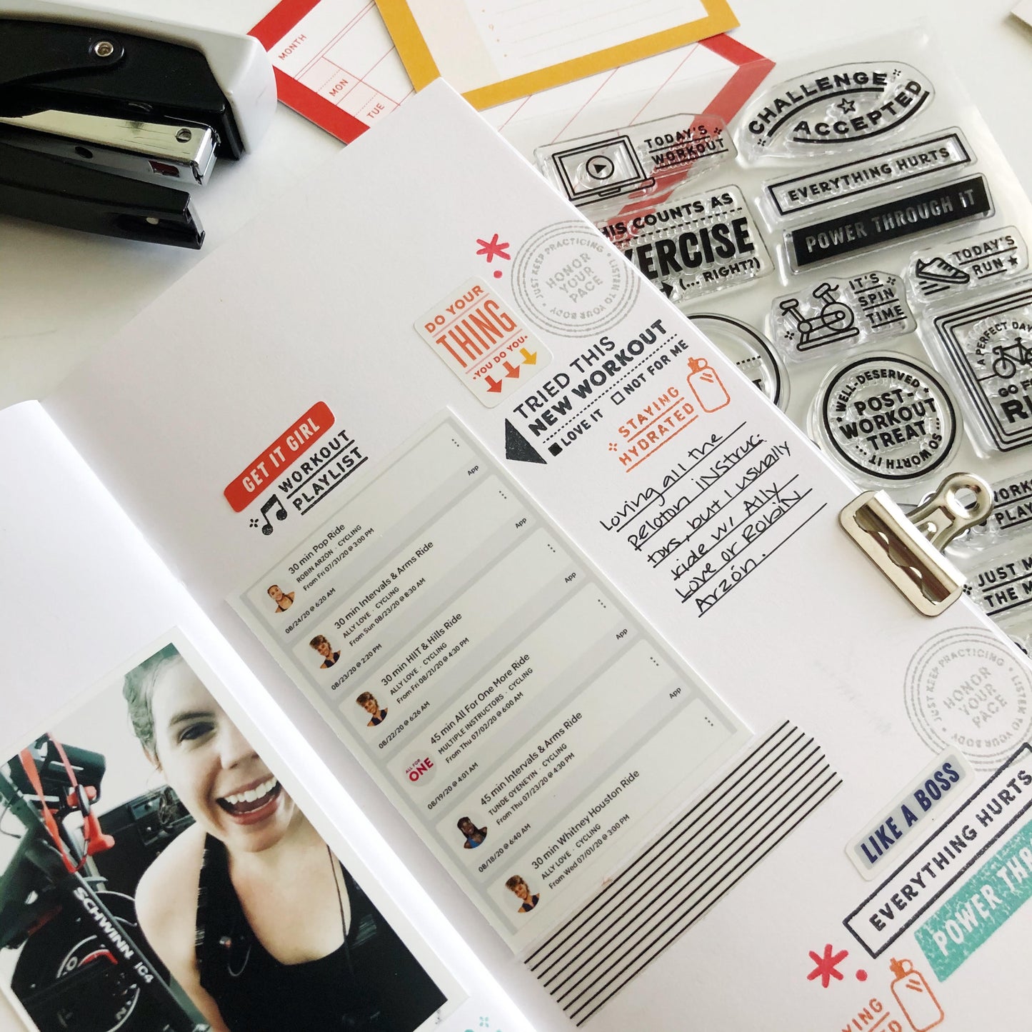 Power Through It - 4x6 Clear Stamp Set