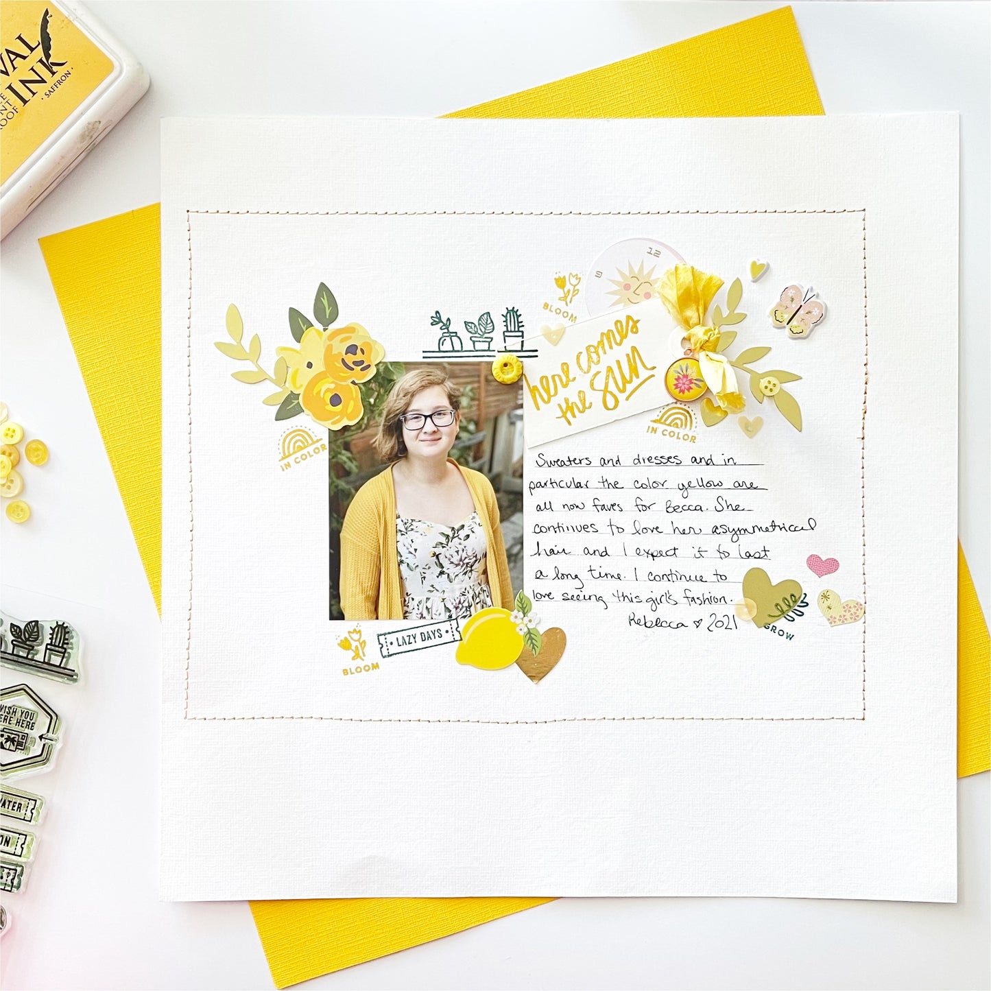 Spring is Here - 4x6 Clear Stamp Set