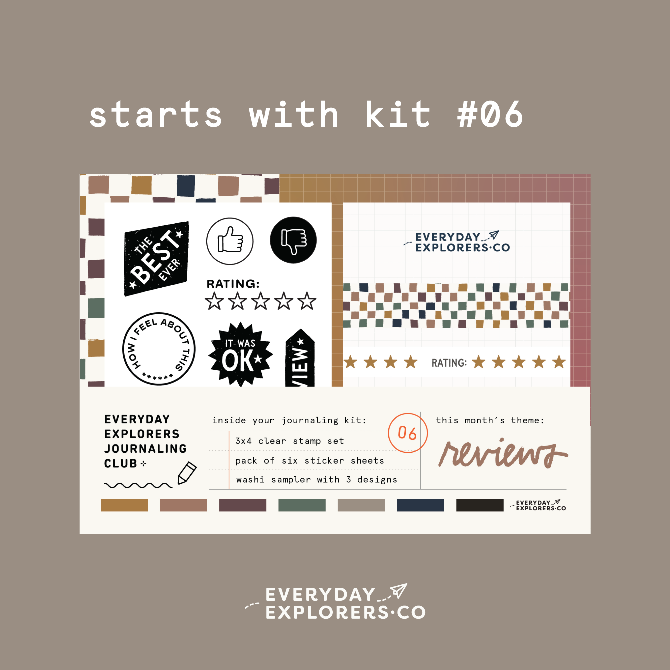 Journaling Kit Club Subscription