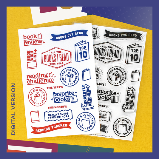 Book Review - Digital Stamp Set