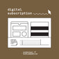 Digital Journaling Kit Subscription
