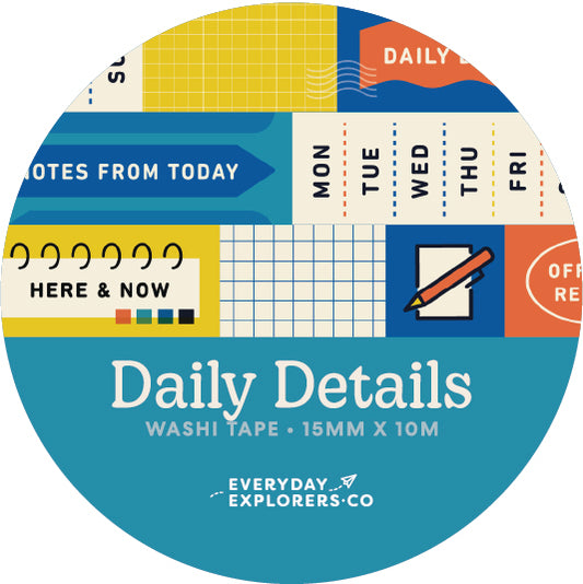 Daily Details - 15mm Washi Tape