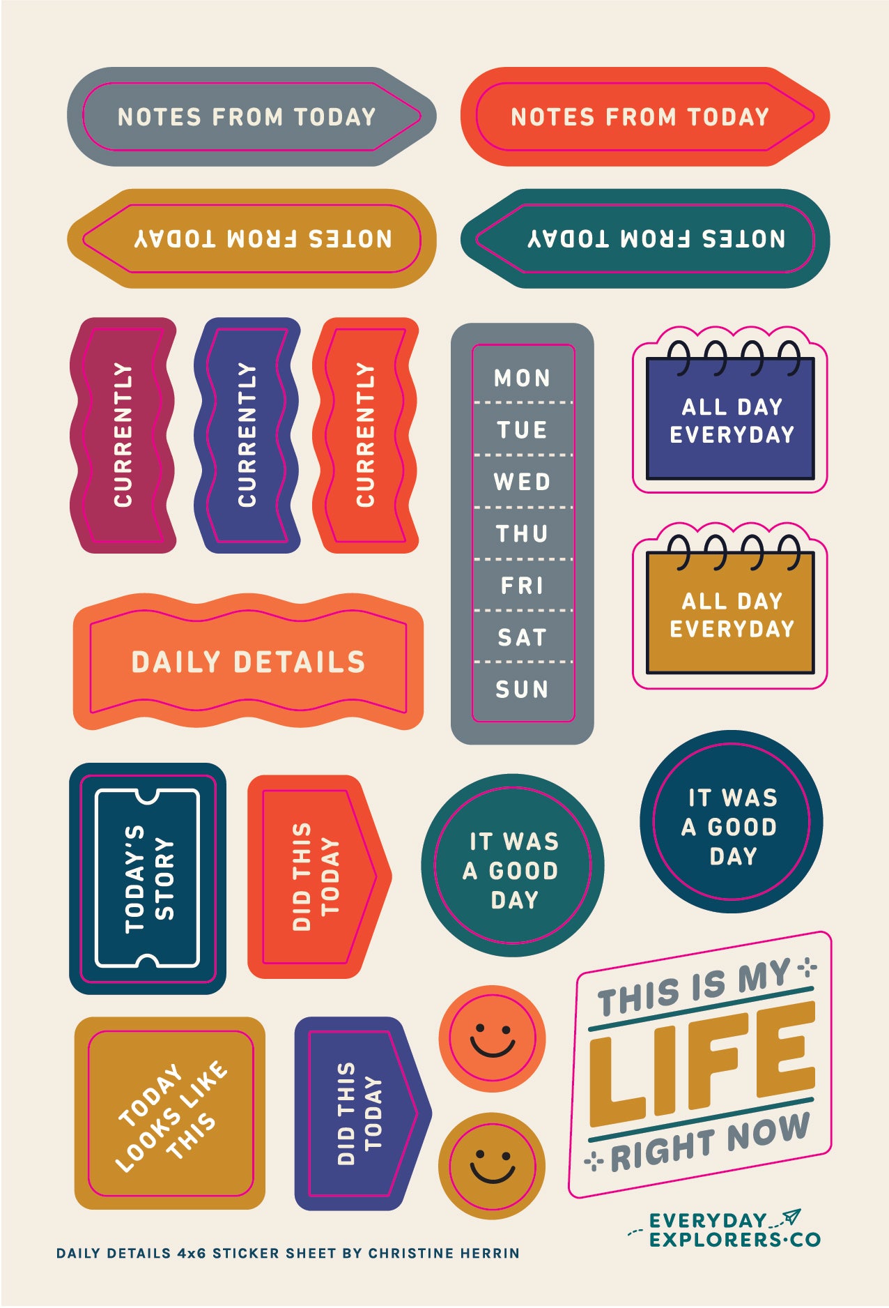 Stickers – Everyday Explorers Co.