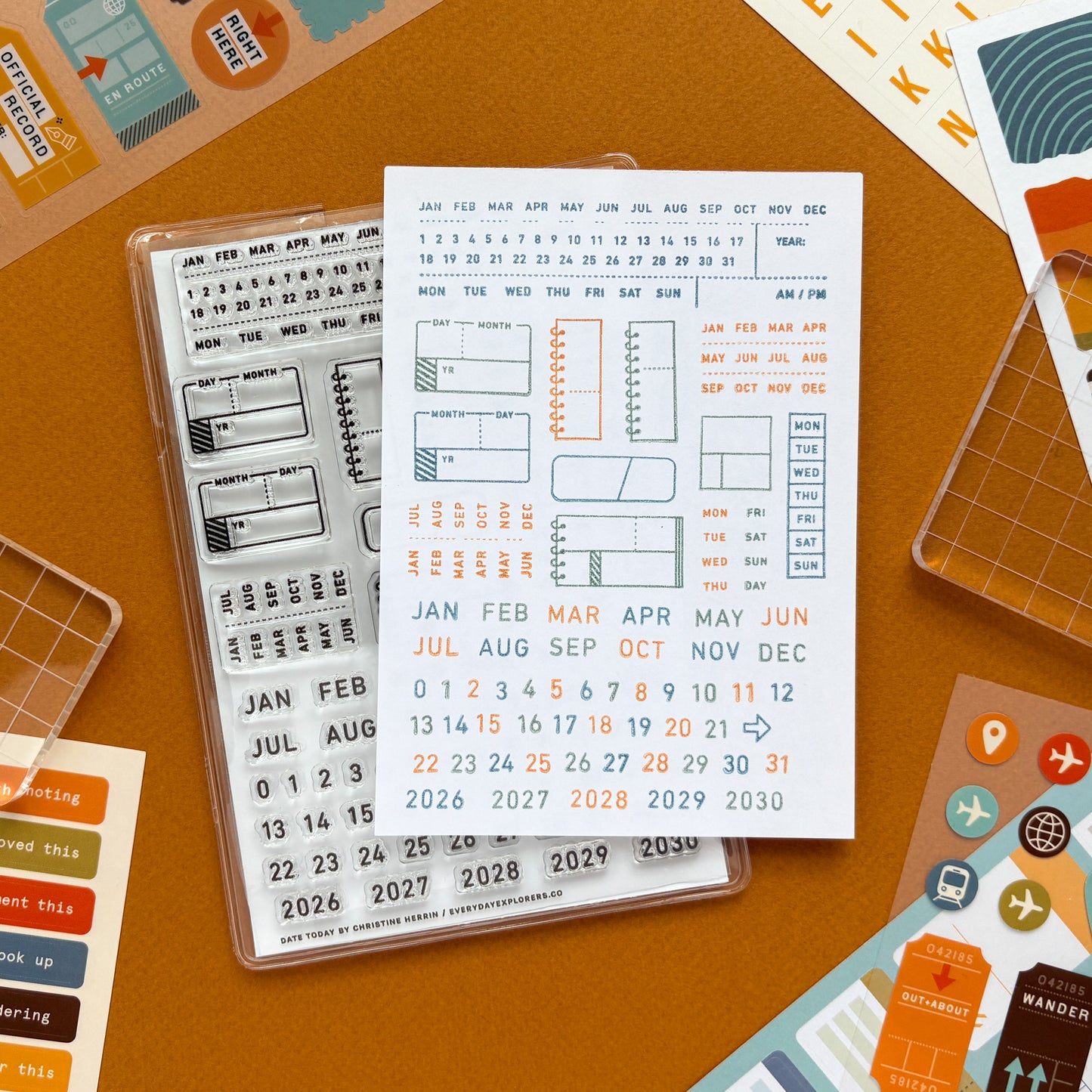 Q3 Stamp Bundle - (7 4x6 Clear Stamp Sets)