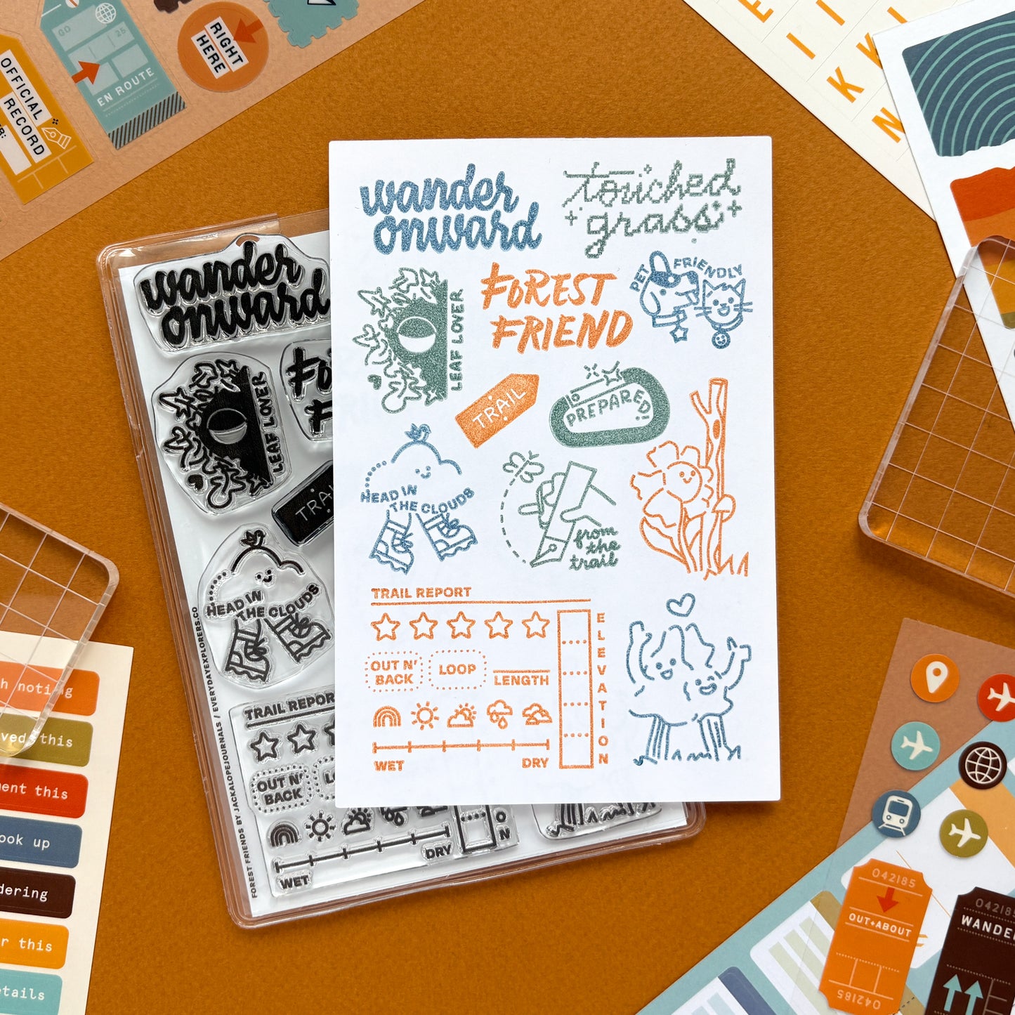 Q3 Stamp Bundle - (7 4x6 Clear Stamp Sets)