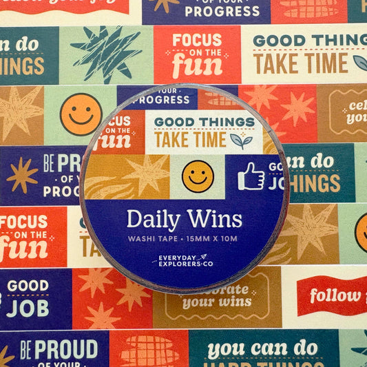 Daily Wins - 15mm Washi Tape