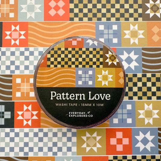 Pattern Love - 15mm Washi Tape