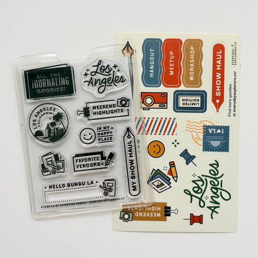 Bungu LA - 3x4 Clear Stamp Set