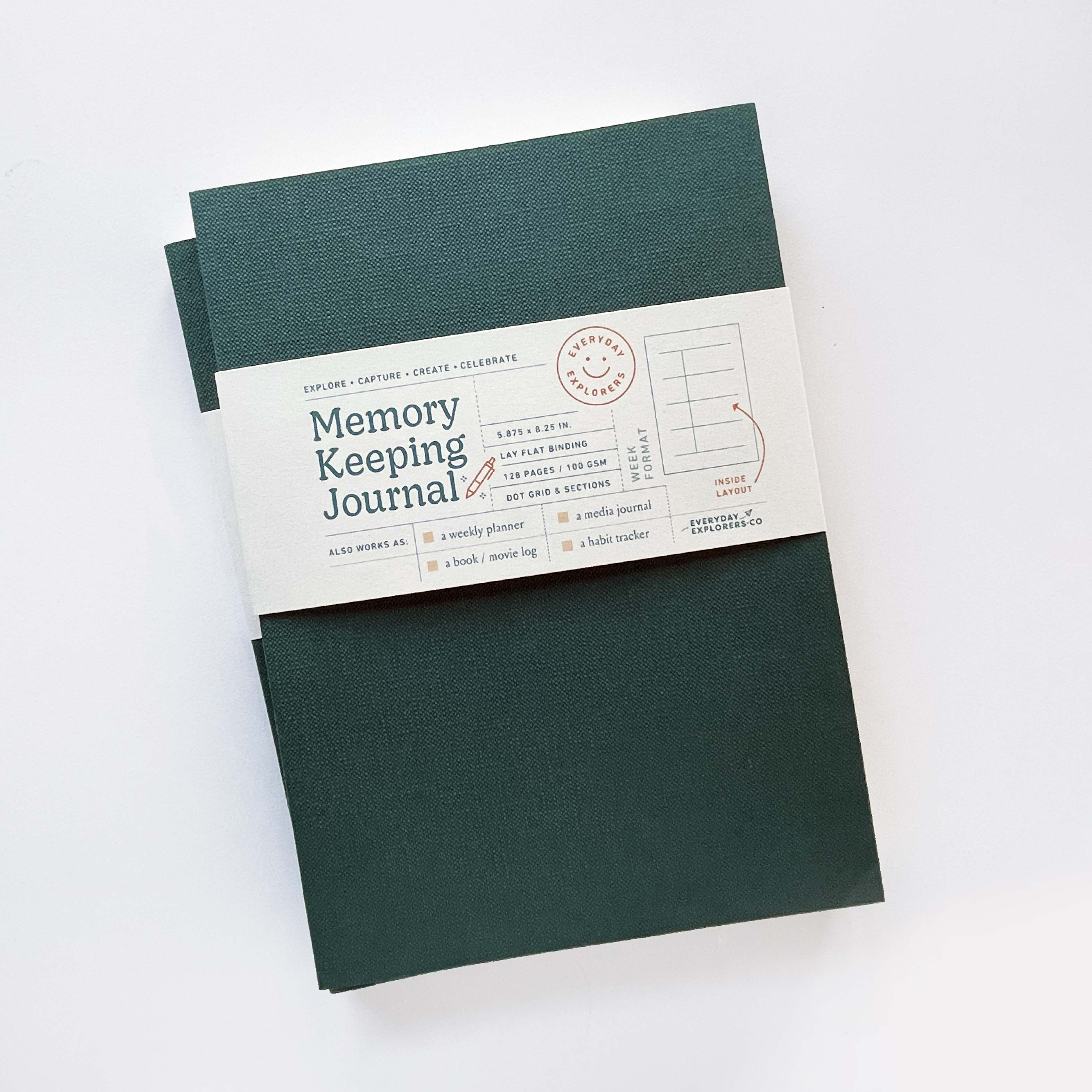 Memory Keeping Journal: Week - A5 Journal – Everyday Explorers Co.