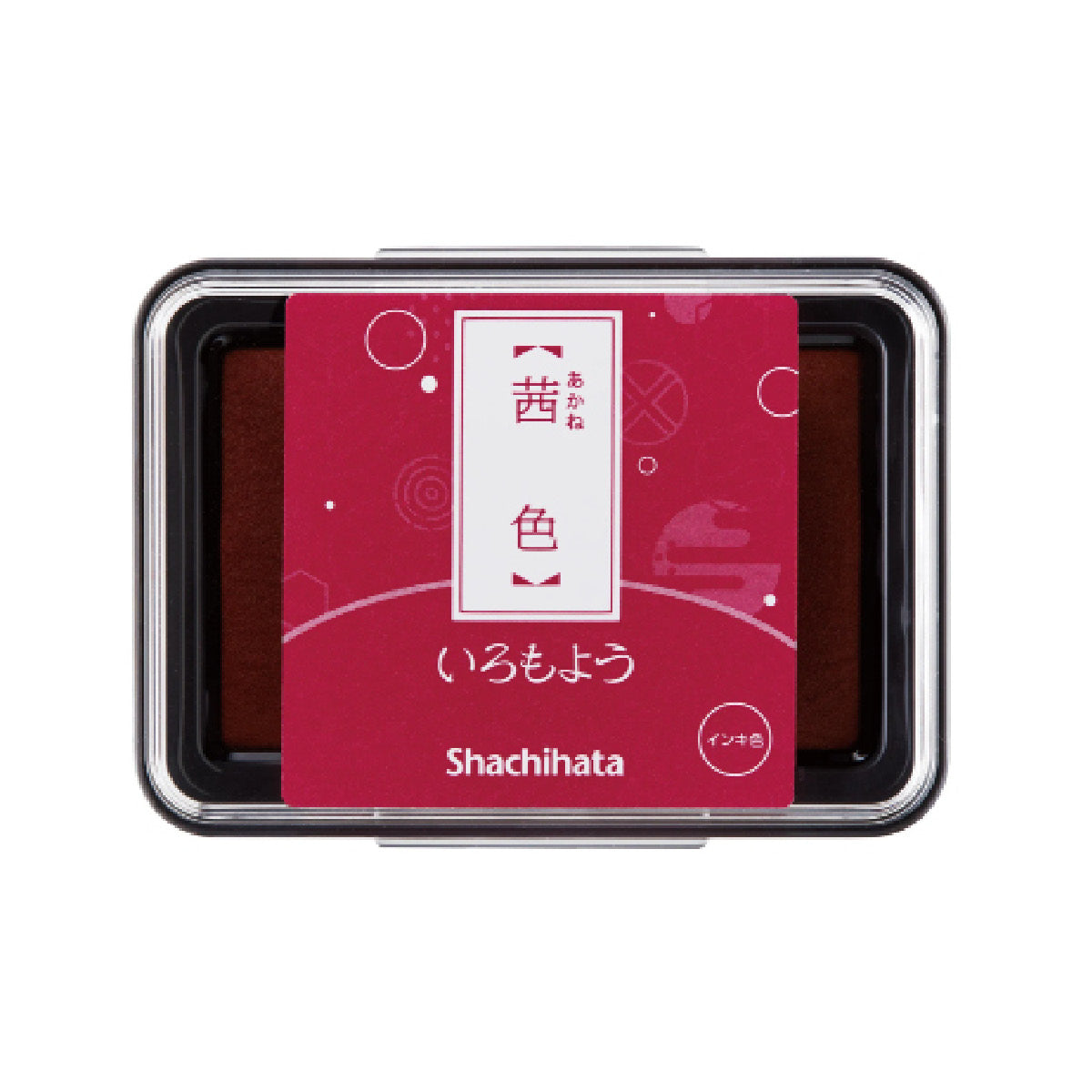 Shachihata Iromoyo Ink Pad - Dark Red