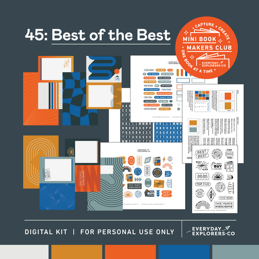 Digital Mini Book Makers Club 45: Best of the Best (December 2024)