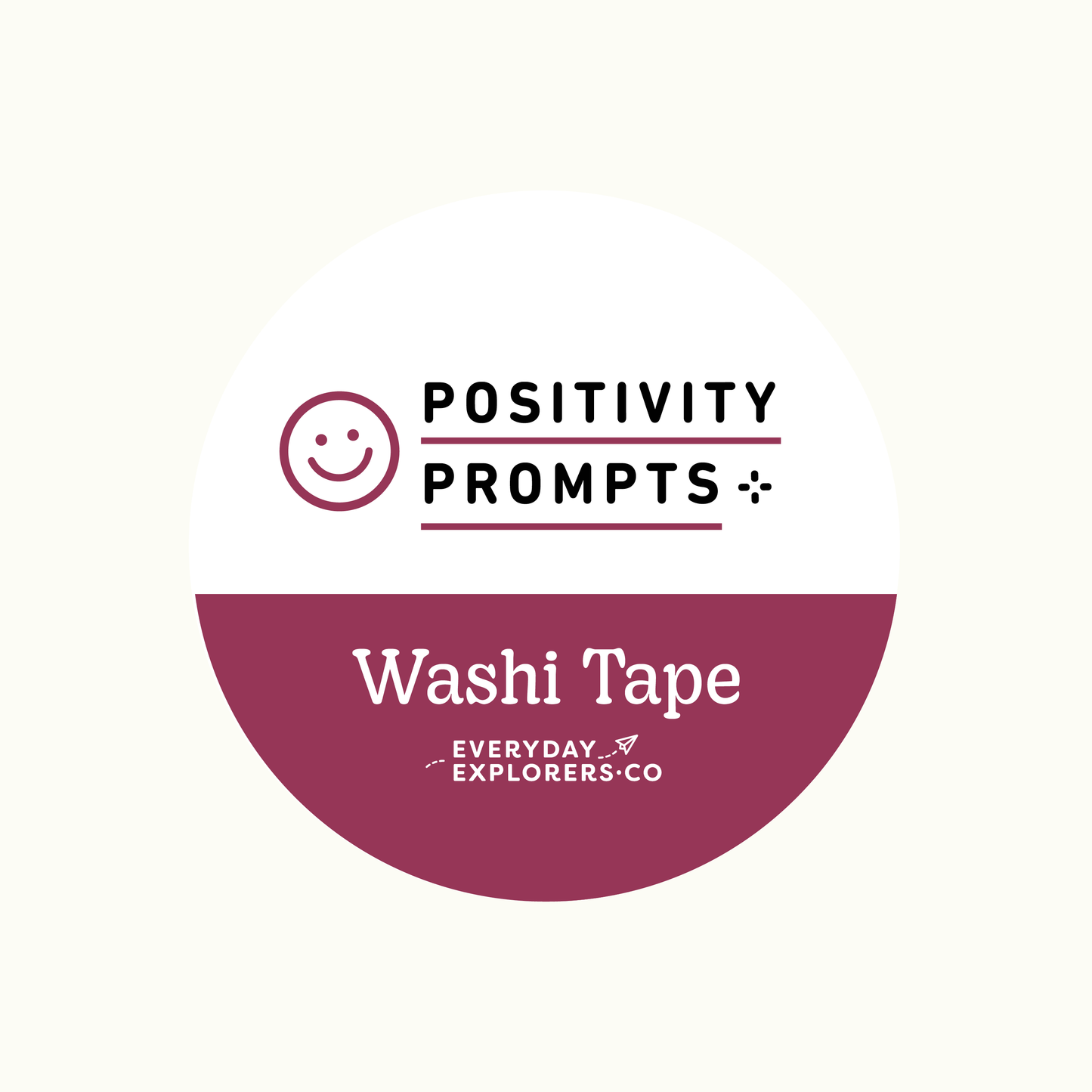 Positivity Prompts - 15mm Washi Tape