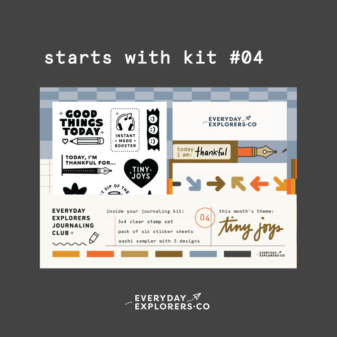 Journaling Kit Club Subscription