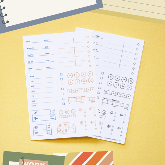 On Track (Throwback!) - 4x6 Clear Stamp Set