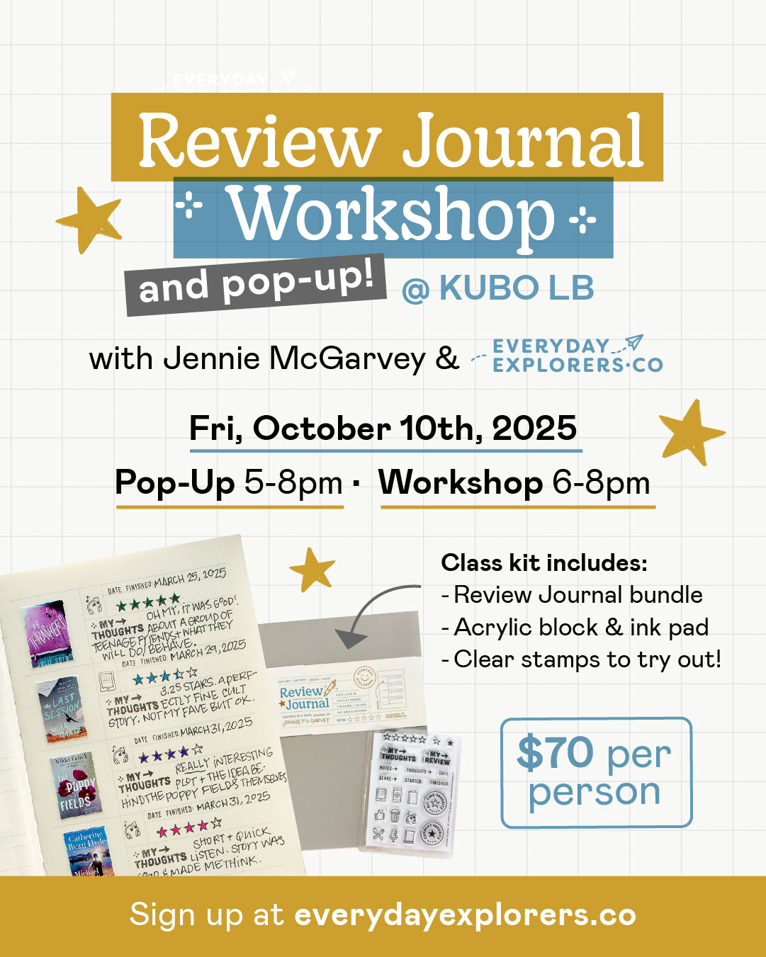 Review Journal Workshop @ Kubo Long Beach