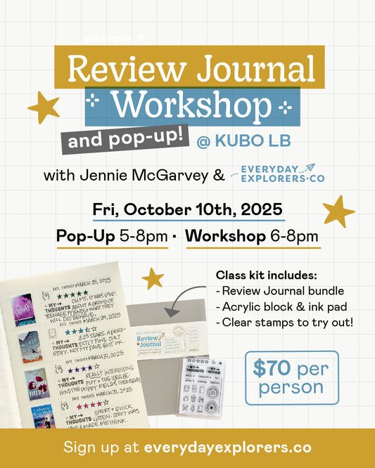 Review Journal Workshop @ Kubo Long Beach
