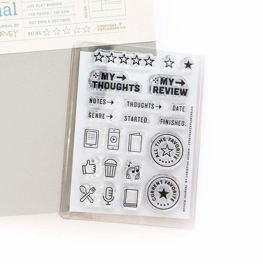 Reviews - 3x4 Clear Stamp Set