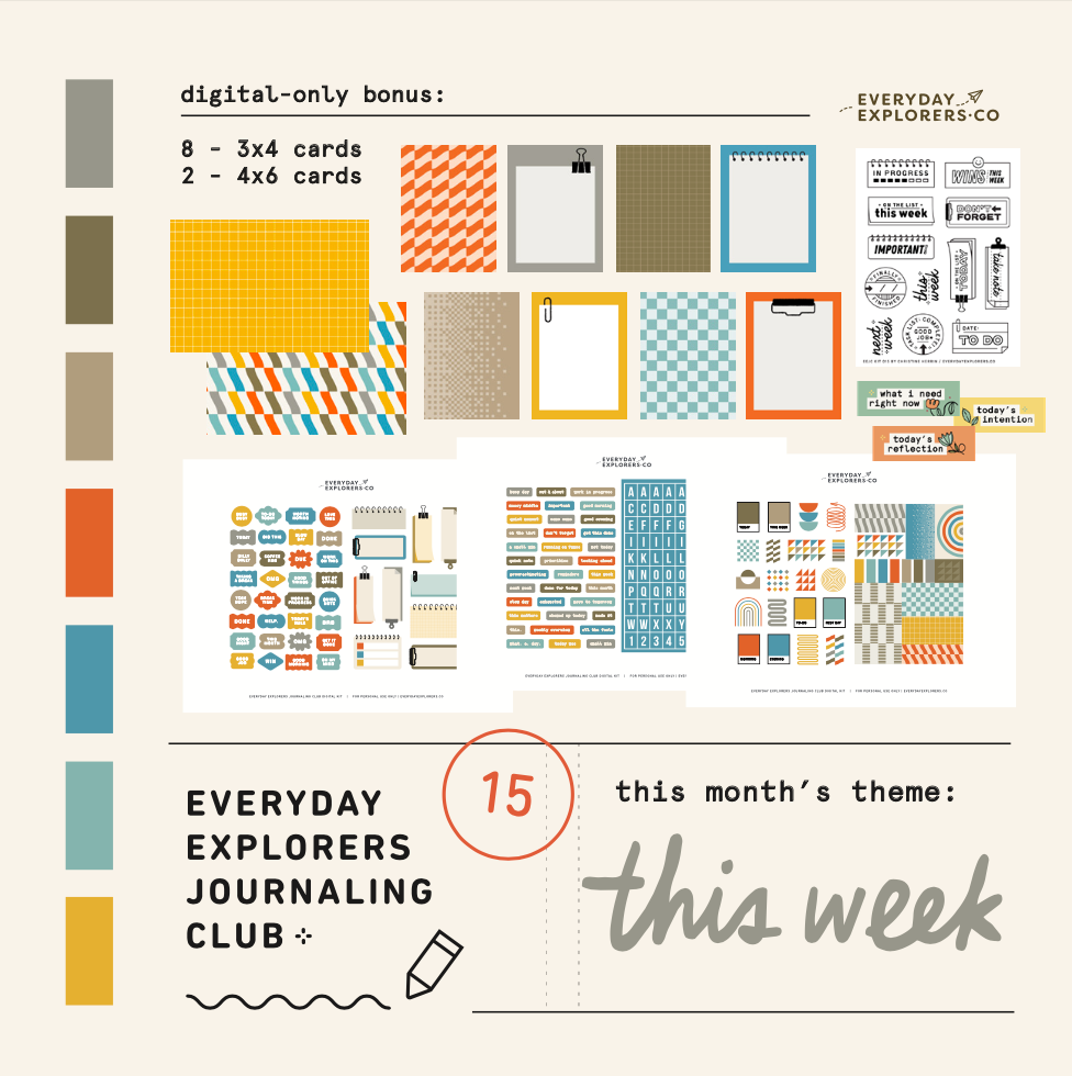 Digital Journaling Kit Subscription
