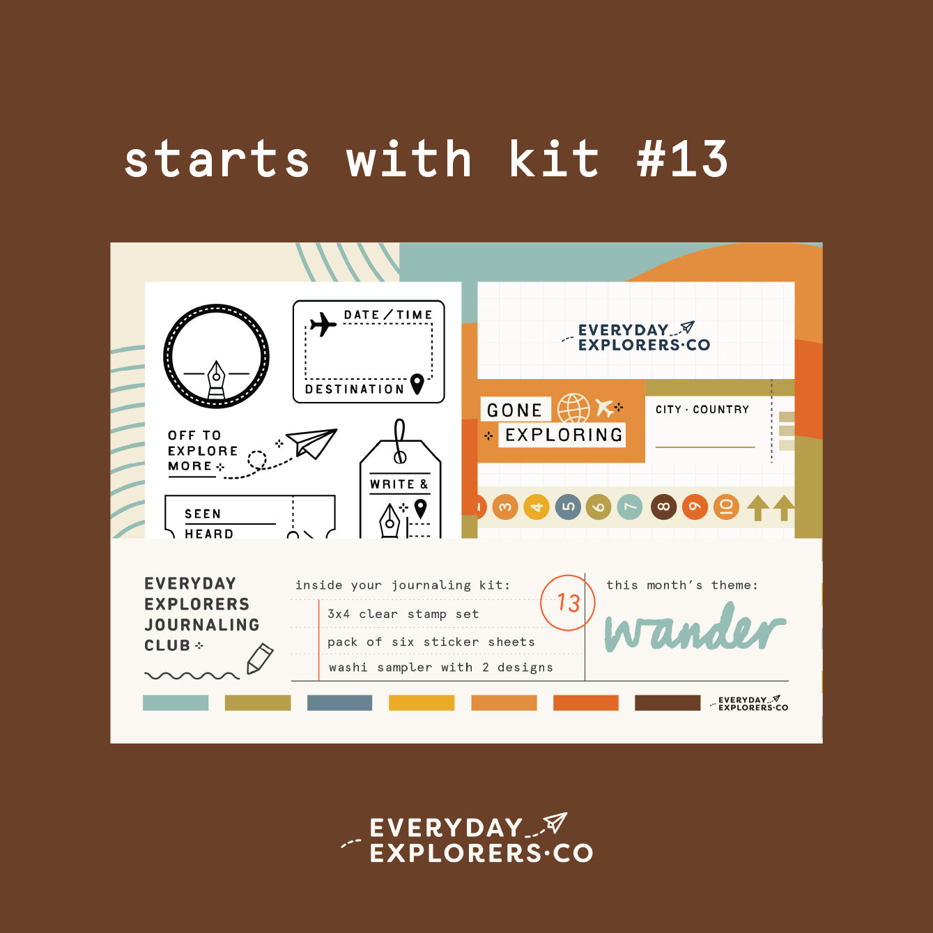 Journaling Kit Club Subscription
