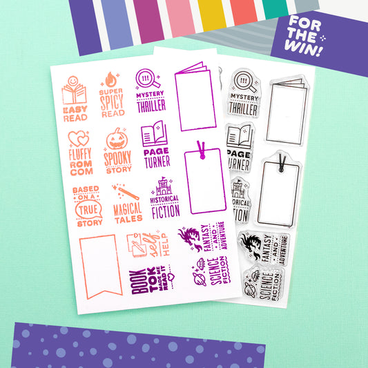 By Genre - 4x6 Clear Stamp Set