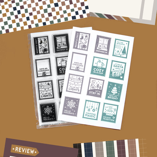 Christmas Post (Throwback!) - 4x6 Clear Stamp Set