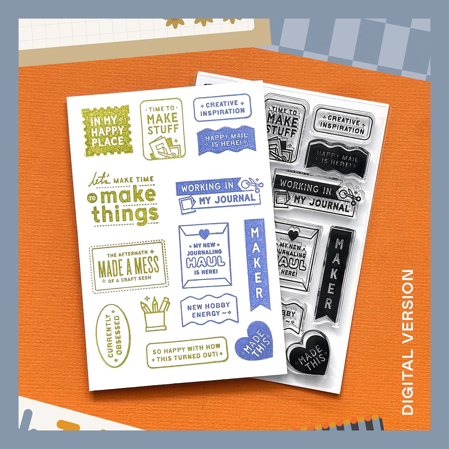 Maker Life - Digital Stamp Set