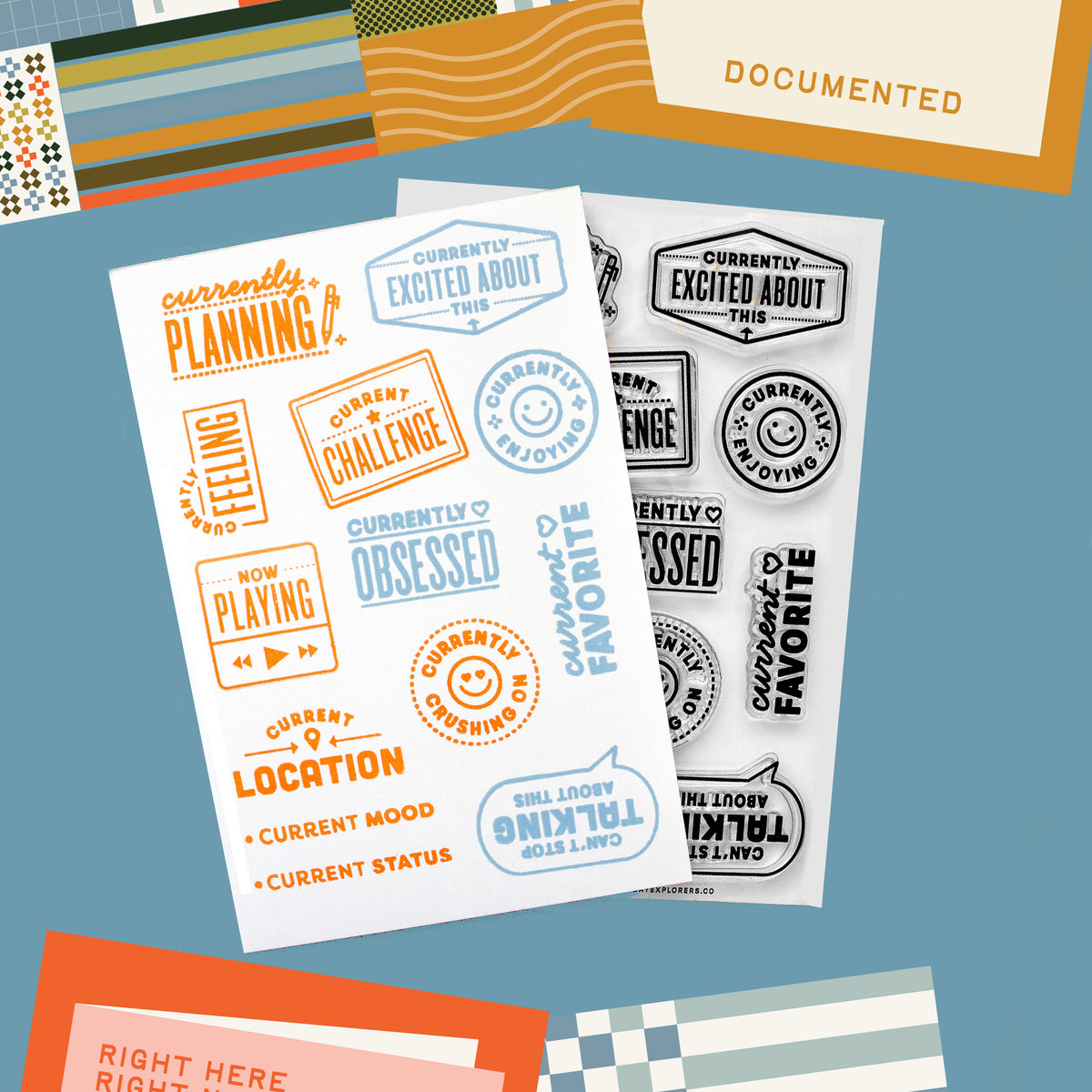 Currently Seals Pt. 2 - 4x6 Clear Stamp Set by Christine Herrin ...