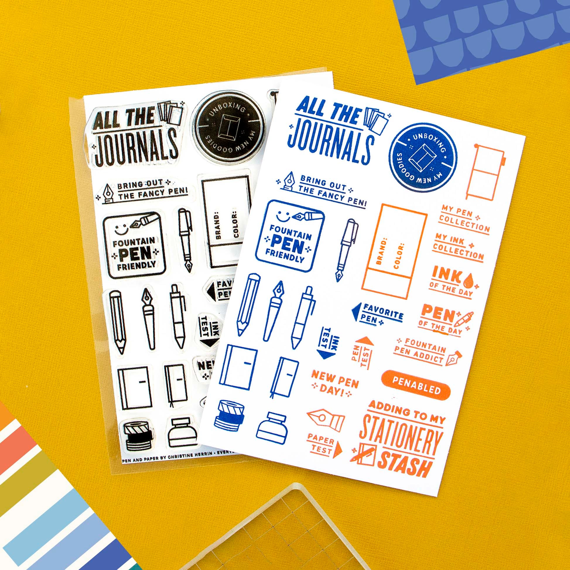Stationery & Object Stamps – papergramshop