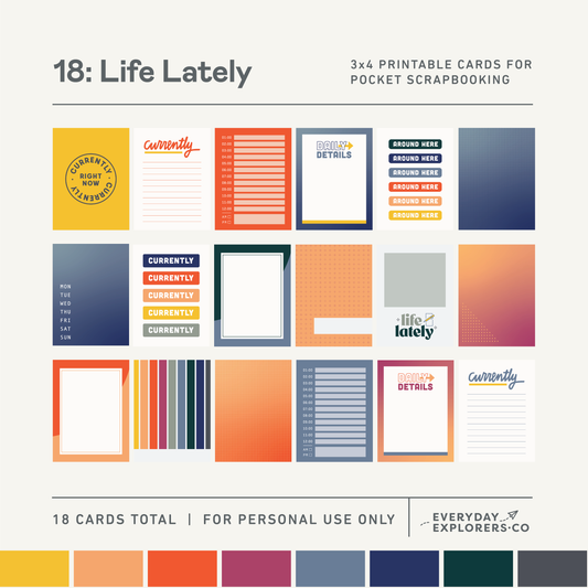 Life Lately - 3x4 Printables