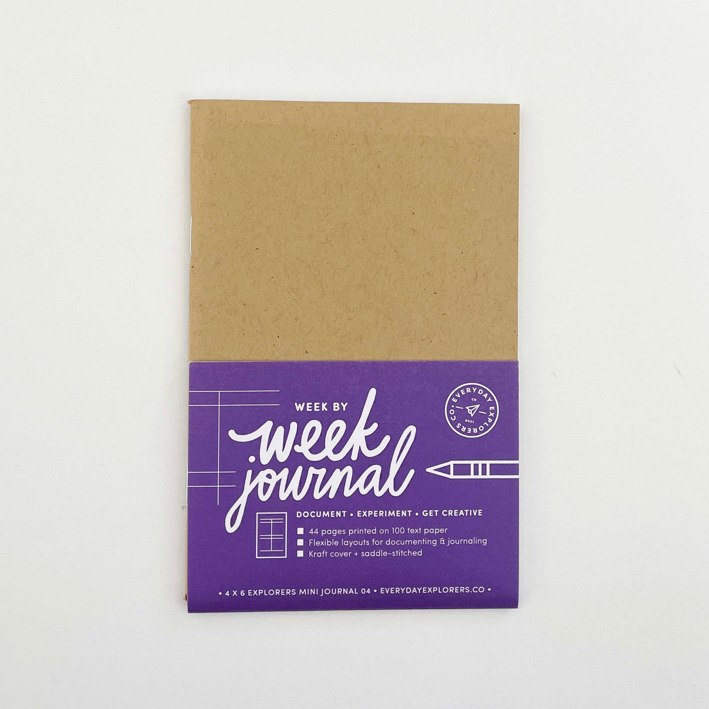 Week by Week Journal - 4x6 Mini Book